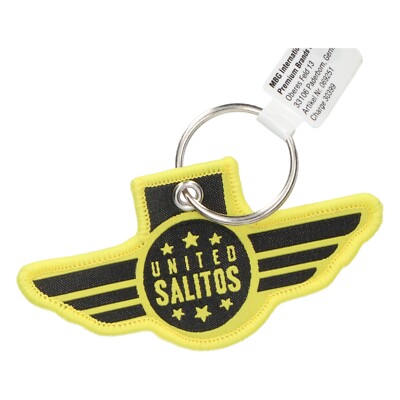 Salitos Accessoir Schlüsselanhänger Gelb United Salitos Merchandise Key Ring