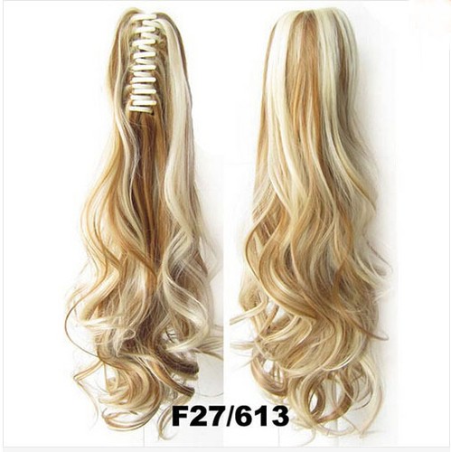 Thick Ponytail Clip in Hair Extension Claw Pony tail Clip on Extensions As Real - Picture 27 of 30