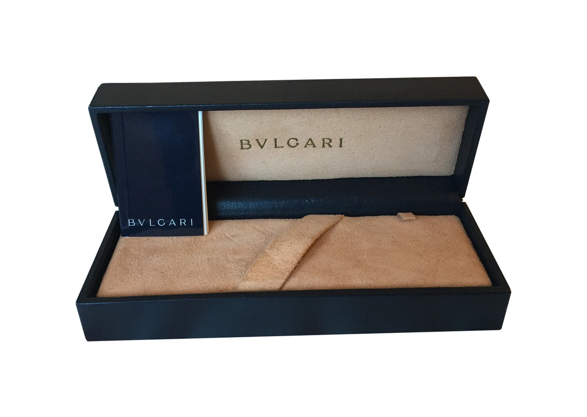 Bvlgari Bulgari Pen Box With Instruction Booklet Blank Open