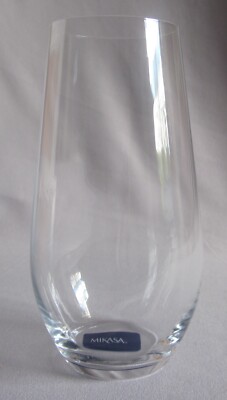 Highball Glass Tumbler Mikasa Crystal Gianna Pattern 6 1/4'' New