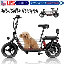 850W Electric Scooter w/ Seat 330lbs Load 22MPH Portable E Scooter for Commuting