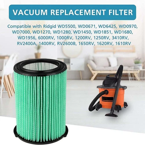 Filtro HEPA de 5 capas para aspiradora en seco y húmedo Ridgid VF6000 5-20 galones - Imagen 4 de 12
