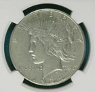 1934-S PEACE DOLLAR *NGC AU* RARE *SUPER FAST FREE SHIPPING!!!
