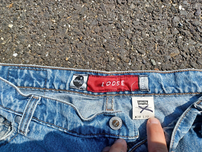 Levis Silvertab 98 LOOSE Jeans Men 3832 Denim Y2K Skater Hip Hop