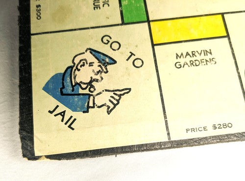 Vintage 1954 Monopoly Red Line Popular Edition Board Game No-original-box Wood - Picture 13 of 16