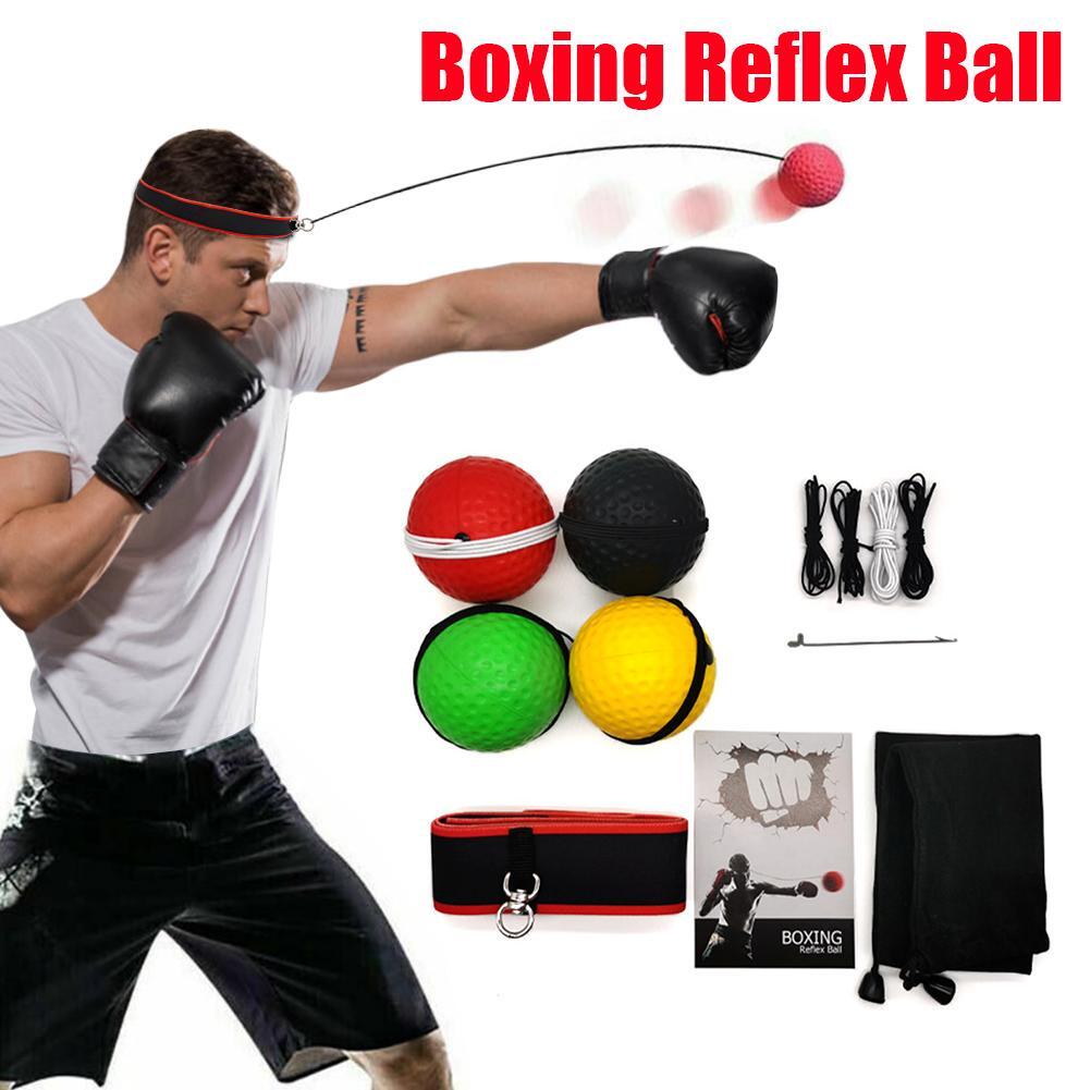 Boxing Reflex Ball with Headband Stress Relief Improve Speed - Main Image