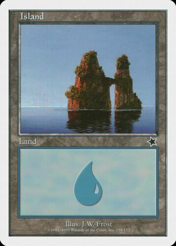 Island 159 Starter 1999 Near Mint MTG Magic DNA GAMES