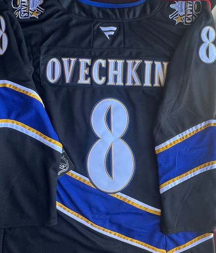 Washington Capitals #8 Alex Ovechkin Hockey Stitched Jersey Men's Size Large - 第 3/6 張圖片