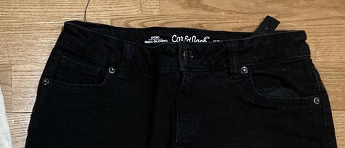 Girl's Justice & Cat & Jack Outfit size 10 - Puppy Tank w/Black Jean Shorts EUC - Picture 6 of 7