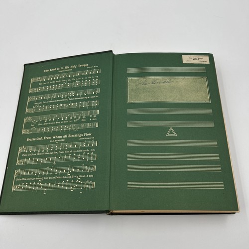 Vintage 1940 The Broadman Hymnal ROUND NOTES Southern Gospel Hymns Church Songs - Picture 9 of 17