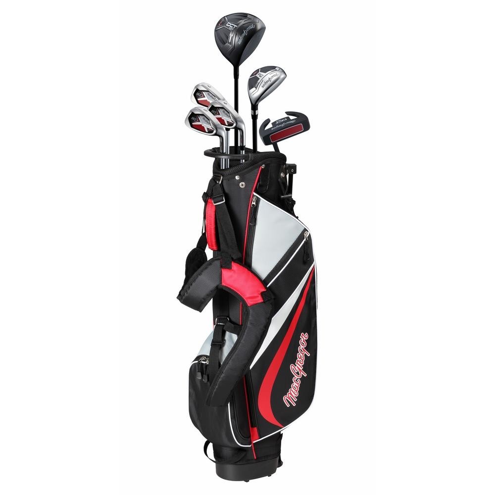 MacGregor Golf DCT4000 Golf Clubs Set, Mens Left Hand (6 Clubs / 9 Pieces)