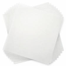 10 Pack 12x12 Inch 7 Mil Blank Mylar Stencil Sheets Milky Translucent PET Plasti