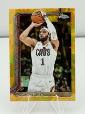 🔥💎2025 Topps Chrome Sapphire Max Strus #32 Gold Refractor /50💎🔥