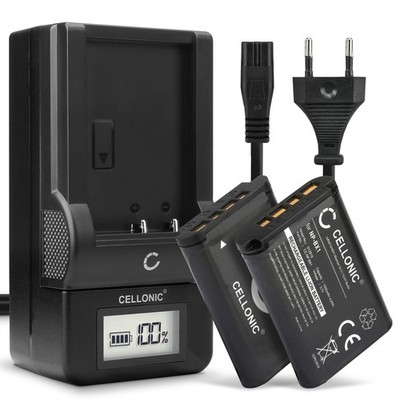 2x Ersatzakku NP-BX1 + Ladestation ACC-TRBX für Sony DSC-RX100M7 ZV-1F