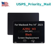 New LCD Screen Display Replacement for Apple MacBook Pro A2992 14" M3 2023 Black