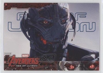 2015 Marvel Avengers: Age of Blue Foil 176/199 Ultron has had one part  #87 1j8