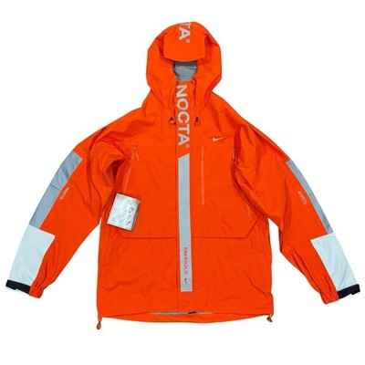 Nike x Nocta DRAKE Tungsten Alien Goretex Jacket Orange SIZE 2XLT