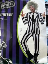 Spirit Halloween Adult Size XL Beetlejuice Costume