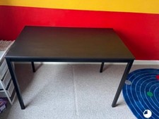 FOR SALE;Ikea Tarendo desk table Black wooden Table 110 x 67 x 74 high£30.00