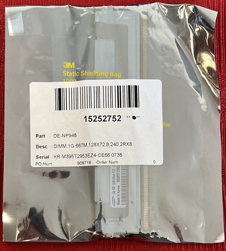 Samsung 1 GB 2Rx8 M395T2953EZ4-CE66