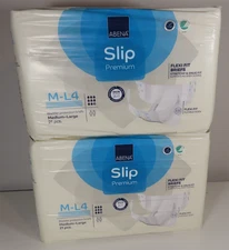 2-Pack - Abena Slip Flexi Fit Incontinence Brief M-L Breathable 1000021166 21 Ct