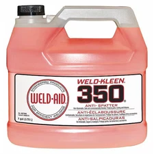Weld-Aid 007090 Weld Kleen Anti-Splatter, 350, Bottle, 1 Gal