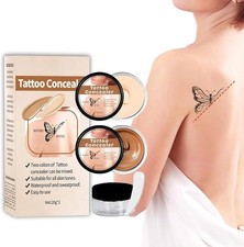 Tattoo Cover Up Makeup Skin Scar Birthmark Waterproof Concealer Cream