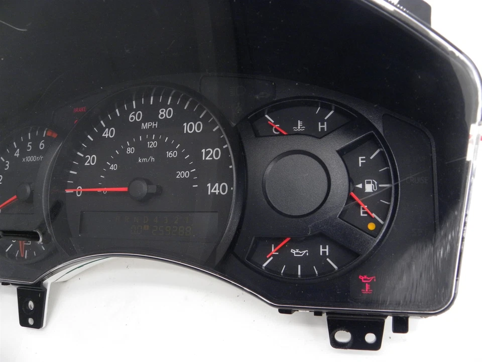 Cuadro de instrumentos velocímetro *259 k millas* para Nissan Titan SE XE 2006 Foto 3 de 4