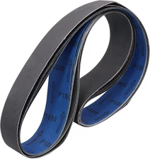 Taokyid 6 Pack 2 x 72 Inch Silicon Carbide Sanding Belts, 120, 240, 400, 600,