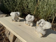 Portafortuna Elefantini Decorativi “Non Vedo, Non Sento E Non Parlo”- Stile Zen