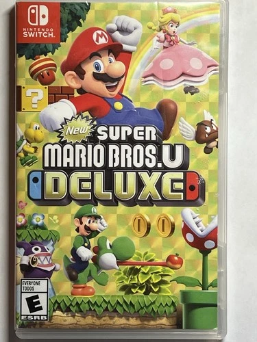 New ListingNintendo New Super Mario Bros. U Deluxe Switch Multiplayer NTSC-U/C 2019