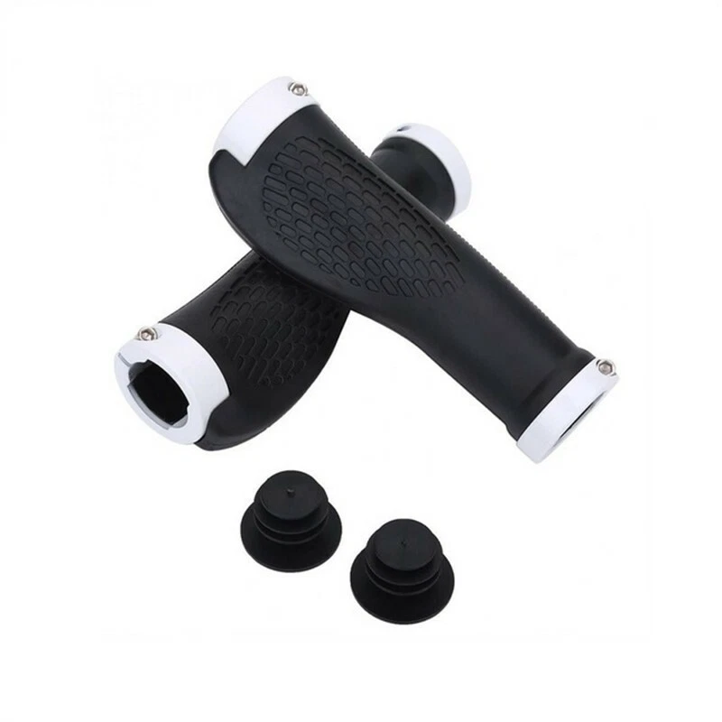 On Mountain MTB Lock Cycling Bicycle Handlebar Rubber Grips TPR Ergonomic Bike - Image 2 of 4