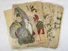 Japanese Drawing Shugacho” Practice Painting by a Japanese Painter