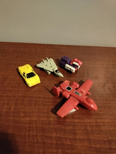 4 Micromaster Race Car Patrol FREEWHEELER Airstrike G1 Transformers 1989 Figure