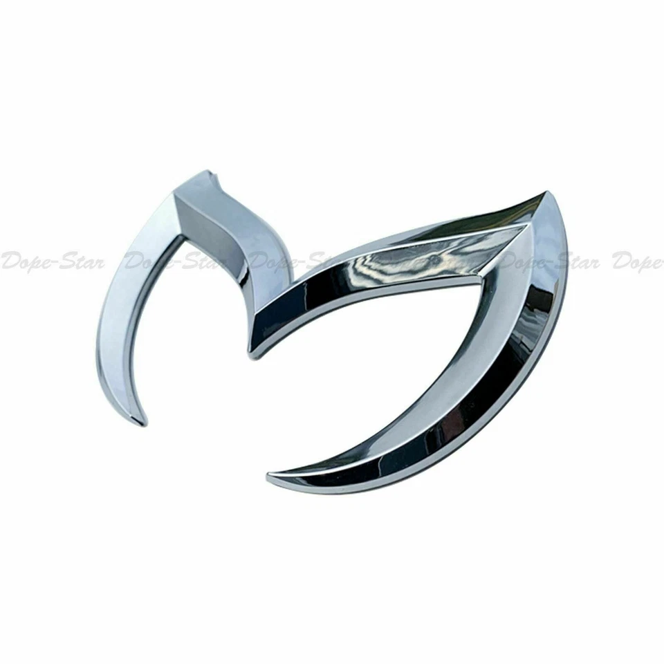 Adesivo emblema logotipo prata Evil M Batman emblema traseiro para Mazda 2 3 5 6 CX Miata - Imagem 3 de 4