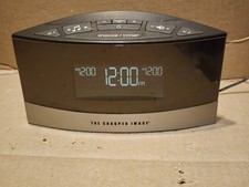 Sharper Image EC-B100 Dual Alarm Clock w/20 D...