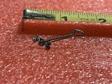 Vintage JBS Pin John B Stetson Cattle Brand Branding Iron Lasso Cowboy Hat Pin