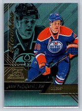 2016-17 Fleer Showcase Flair Jesse Puljujarvi RC Edmonton Oilers #30