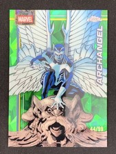 Archangel 2026 Topps Chrome Sapphire Marvel Comics Green Base /99 #105