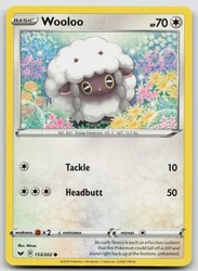 Wooloo 153/202 Sword & Shield Base Set Common