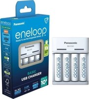 5410853063988 Panasonic Basic USB-LADEGERÄT + 4X AA Eneloop 2000 Mah Panasonic