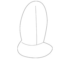 Genuine Kia Bumper Cover Lower Retainer 0g032-50037a