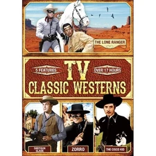 Classic TV Westerns (DVD) Duncan Renaldo Clayton Moore Scott Brady Leo Carillo