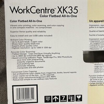 Vintage Xerox WorkCentre XK35c Color Flatbed All-In-One USB