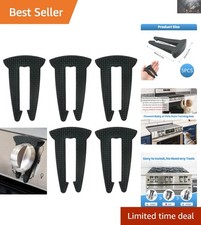 5-Pack Toddler Safety Knob Locks - Durable Gas Stove Covers for Peace of Mind