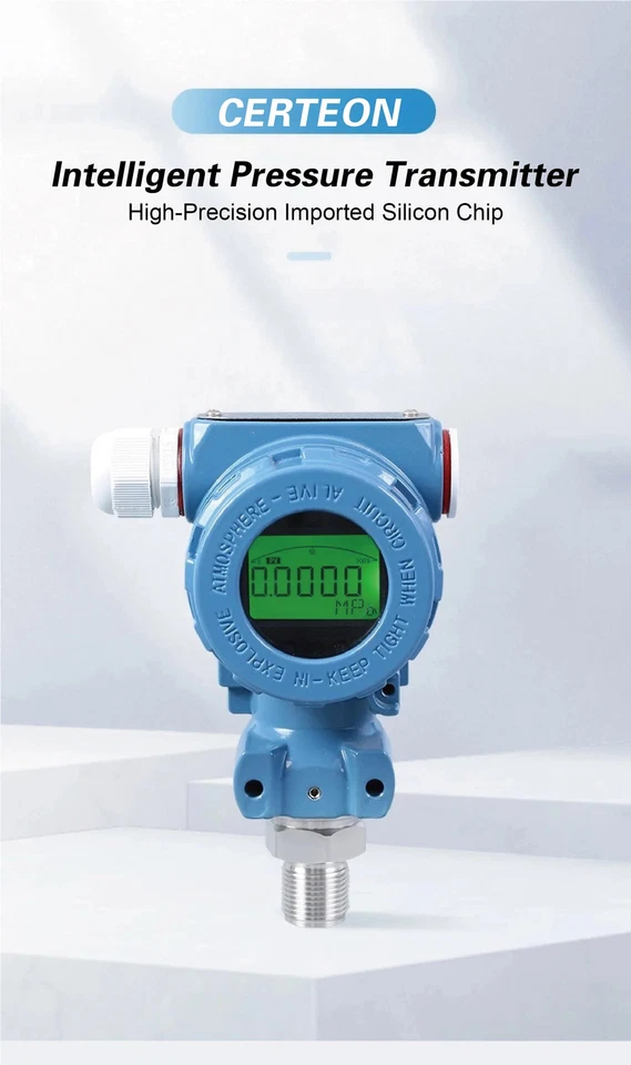 Pressure Transmitter -100kPa~100MPa RS485 Modbus LCD G1/4 G1/2 12-26VDC PCM480Y - Image 4 of 4