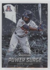2021 Panini Prizm Draft Picks Power Surge Donta' Williams #PS-DW 0ed