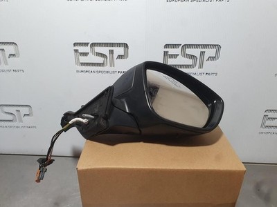 PEUGEOT 208 RIGHT DOOR MIRROR A9, POWER FOLD, NON CHROME TRIM, COLOUR CODED COVE