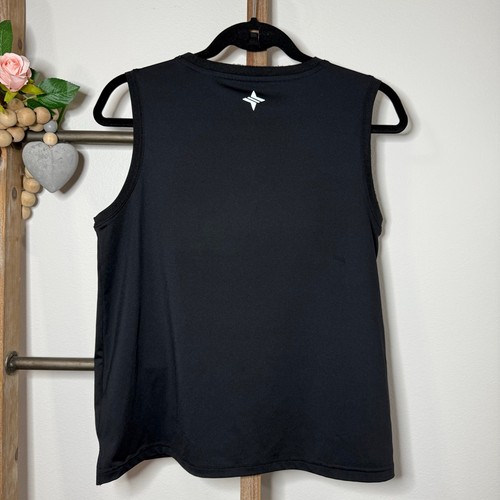T-shirt Tuckernuck Sport nera muscolare taglia media - Foto 5 di 8