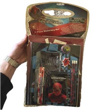 SPIDERMAN 11 Piece Stationary Set BACK TO SCHOOL - MARVEL - BRAND NEW 2012